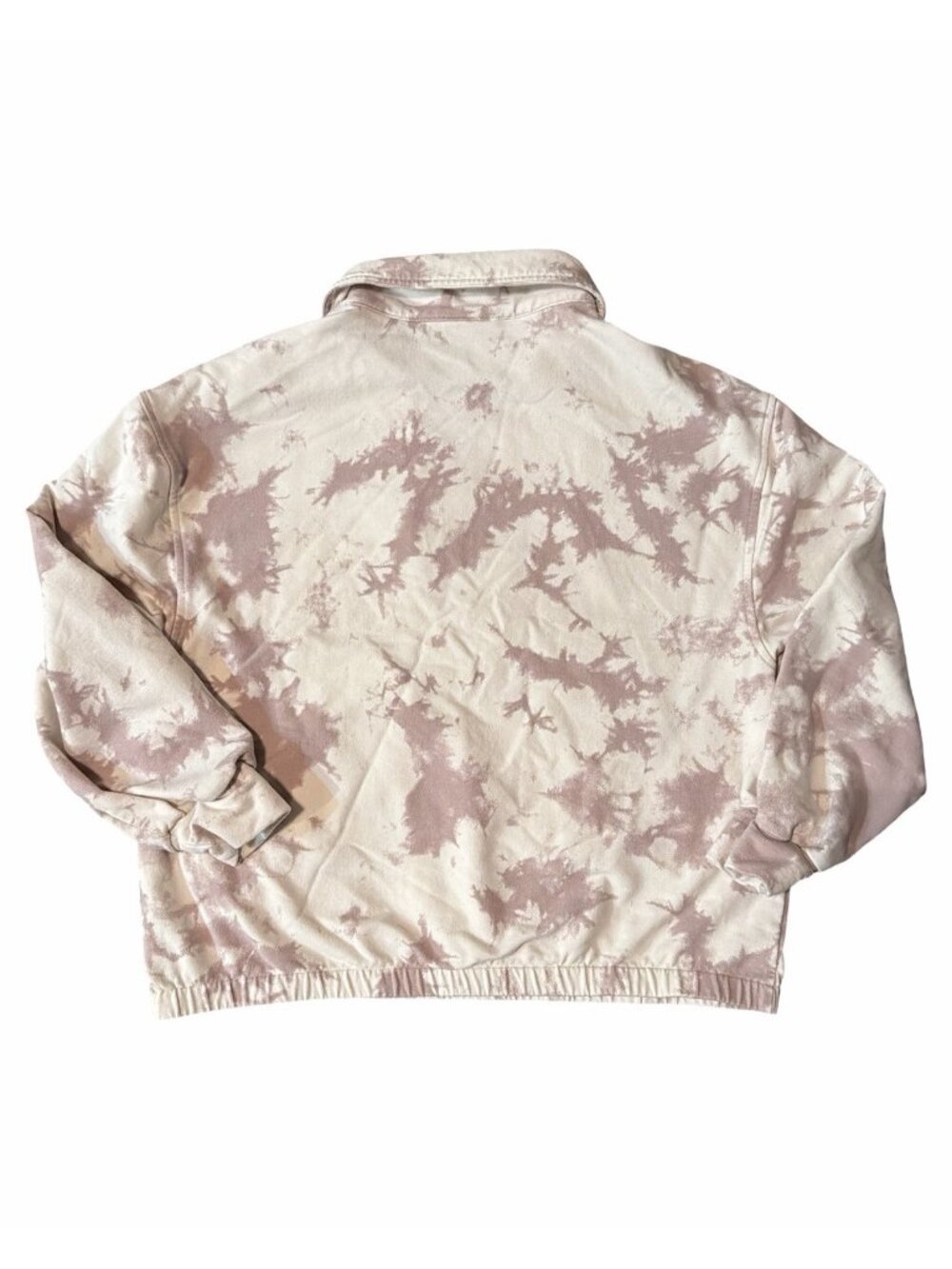 Women’s Varley Cotton Romero Taupe Tie Dye Sweatshirt Sz S Athleisure Workout - Picture 2 of 8